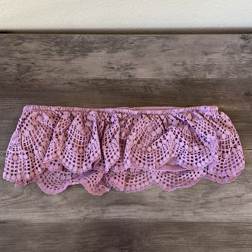 Victoria’s Secret Lilac Lace Bandeau Size Small - Picture 3 of 5
